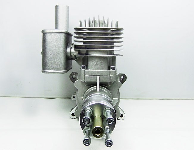 Image 6 of DLE 35RA Gasoline Engine rear exhaust 