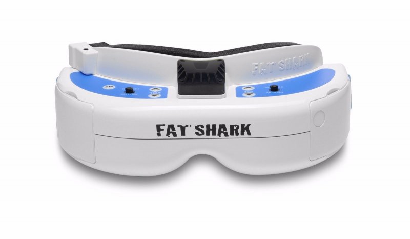 Image 1 of Fat Shark 1063 Dominator V3 Modular 3D FPV WVGA Goggles Headset 