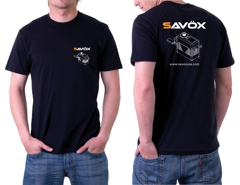 Image 0 of Savox Black T-Shirt XX-Large