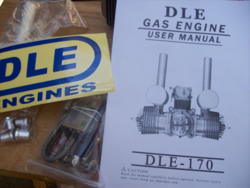 Image 7 of DLE 170 Gasoline aircraft engine 