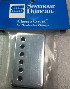 Image 0 of Seymour Duncan Classic Cover Nickel Silver Humbucker Pickup Cover - Brand New!