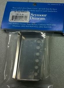 Image 1 of Seymour Duncan Classic Cover Nickel Silver Humbucker Pickup Cover - Brand New!