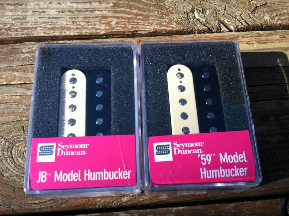 Seymour Duncan SH-4 JB Model Humbucker Pickup - Zebra (High Output For Bridge Position)