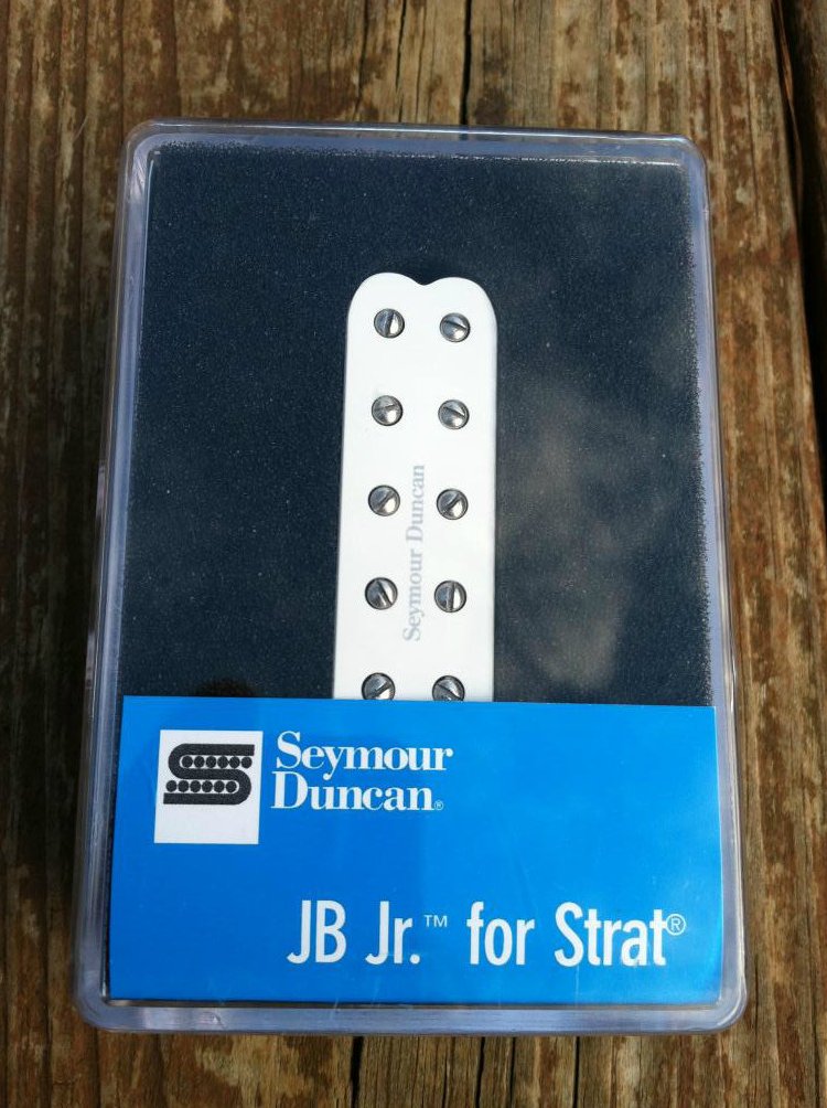 Seymour Duncan SJBJ-1b JB Jr Strat Pickup BRIDGE WHITE - Fender Stratocaster NEW