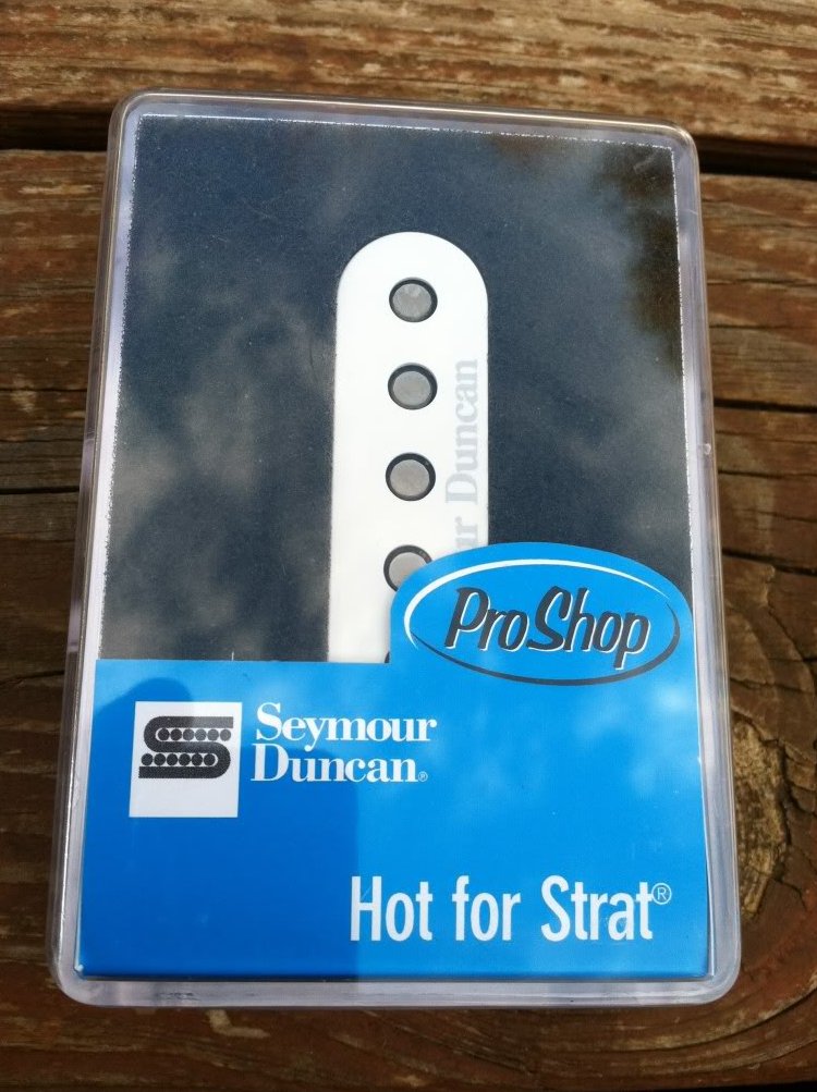 Seymour Duncan SSL-3 Hot Strat Stratocaster Single Coil Guitar Pickup - White