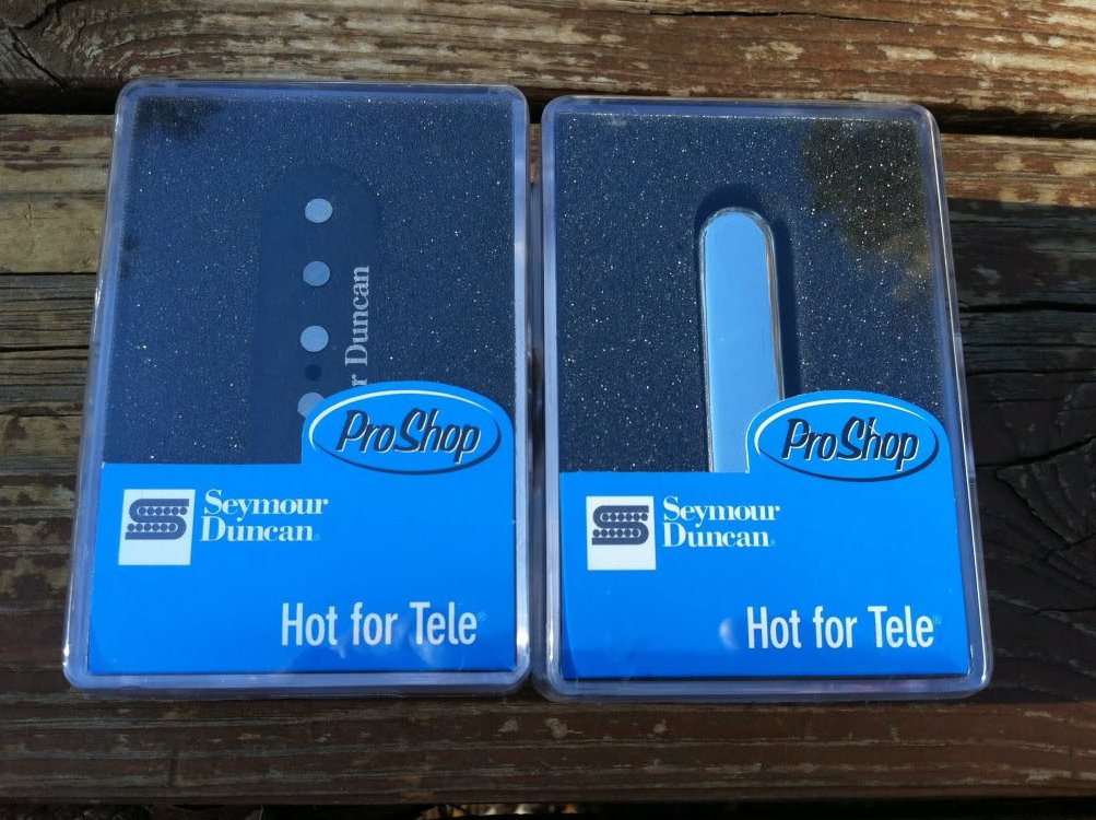 Image 0 of Seymour Duncan STL-2 Hot Lead & STR-2 Hot Rhythm for Tele Telecaster Pickup Set