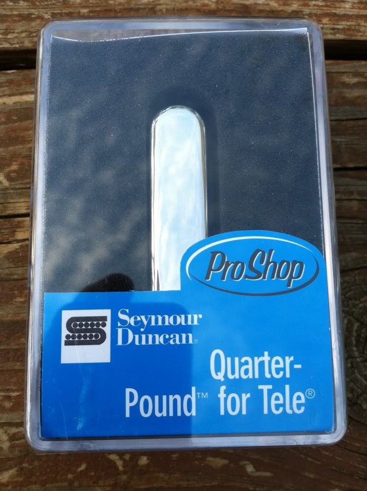 Seymour Duncan STR-3 Quarter Pound Rhythm Telecaster Neck Pickup Chrome Tele