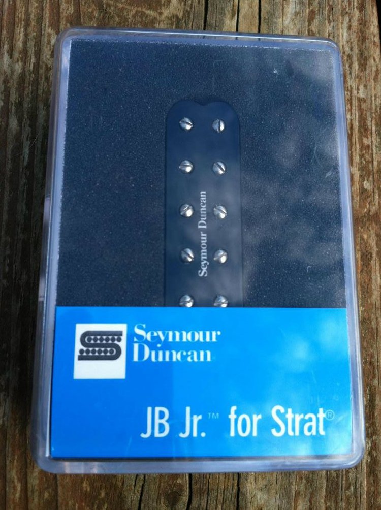 Seymour Duncan SJBJ-1n JB Jr Strat Pickup Middle/Neck BLACK Fender Stratocaster