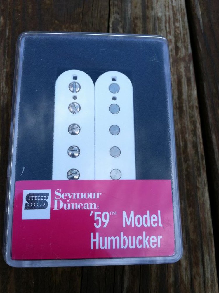 Seymour Duncan SH-1 59 Model Humbucker Pickup Neck WHITE Electric Guitar PAF