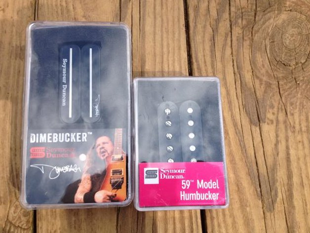 Image 0 of Seymour Duncan Dimebag Pickup Set SH-13 Dimebucker Bridge & SH-1 59 Neck BLACK