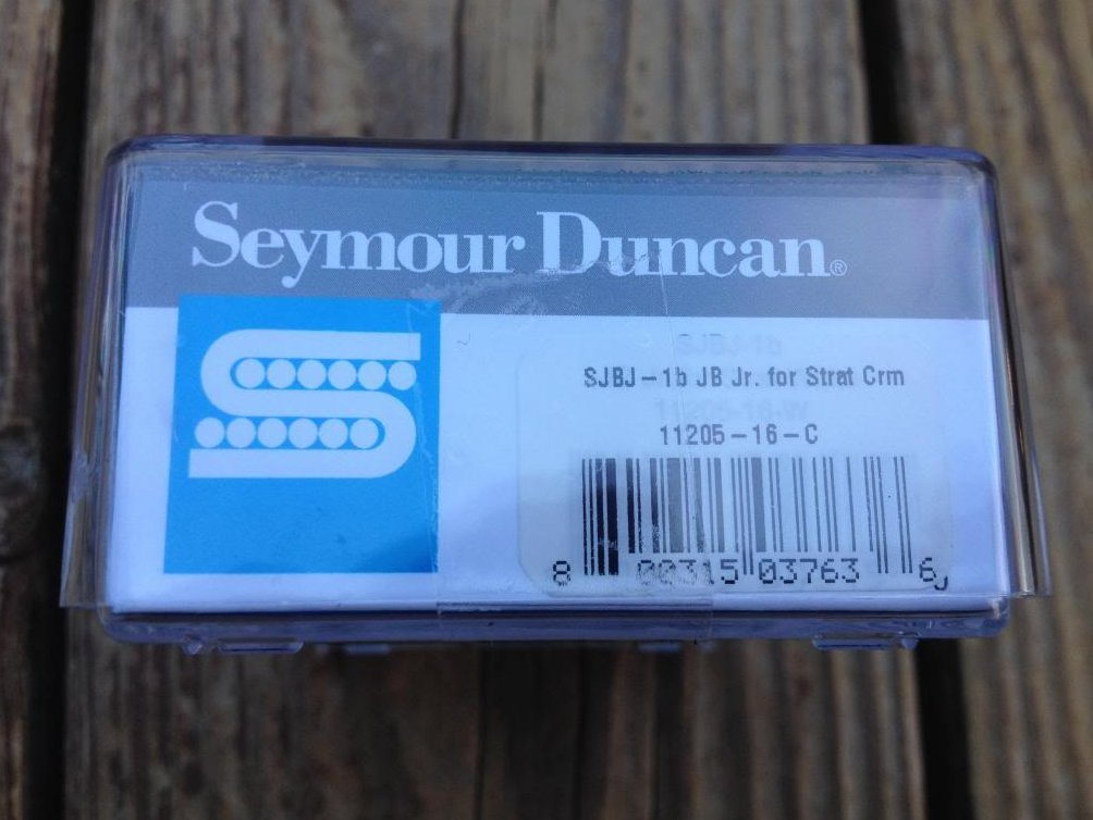 Image 2 of Seymour Duncan SJBJ-1 JB Jr Strat Pickup Bridge CREAM Fender Stratocaster - NEW