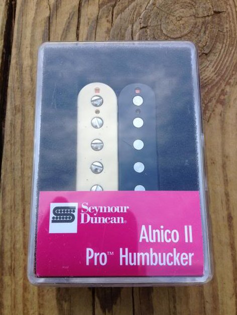 Seymour Duncan APH-1n Alnico II Pro Humbucker Pickup Neck Zebra - Brand New!