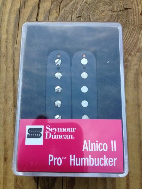 Seymour Duncan APH-1b Alnico II Pro Humbucker Pickup Bridge Black - Brand New!