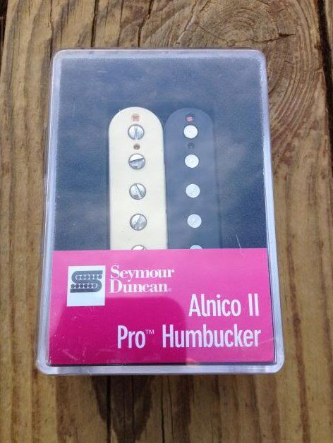 Seymour Duncan APH-1b Alnico II Pro Humbucker Pickup Bridge Zebra - Brand New!