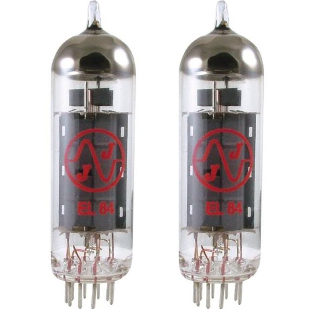 Image 0 of NEW JJ Tesla EL84 Matched Pair Power Amp Tubes Valve Guitar Amplifier Fender Vox