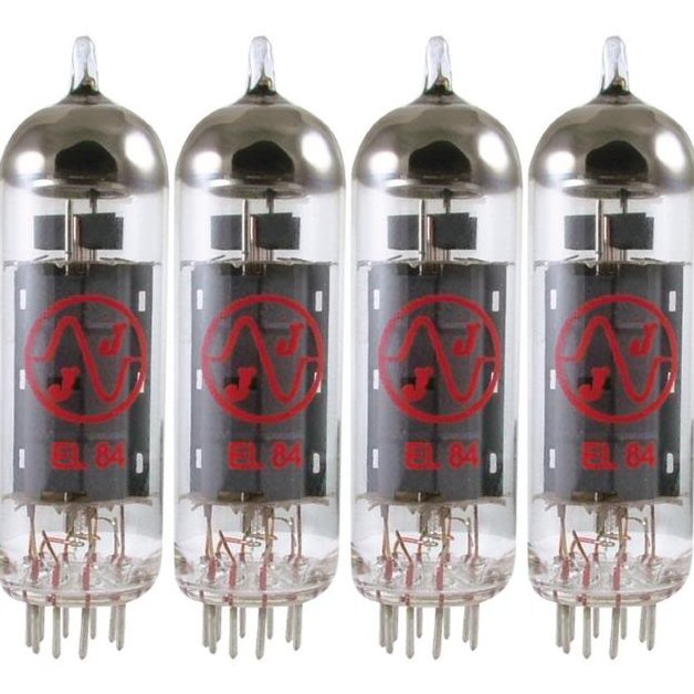 NEW JJ Tesla EL84 Matched Quad Power Amp Tubes Valve Guitar Amplifier Fender Vox