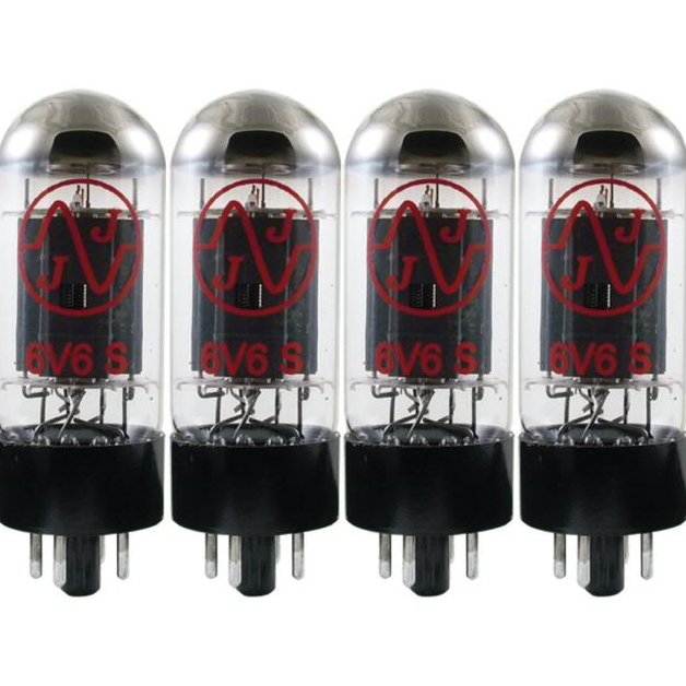 Image 0 of NEW JJ TESLA 6V6S Power Amp Tube Matched Quad Fender Vox Mesa Marshall Amplifier