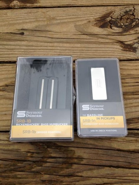 SEYMOUR DUNCAN SRB-1 Humbucker Pickup Set for RICKENBACKER 4003 Bass Guitar