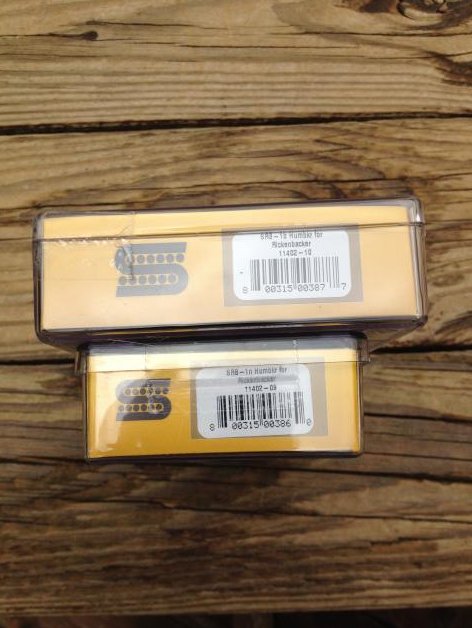 Image 2 of SEYMOUR DUNCAN SRB-1 Humbucker Pickup Set for RICKENBACKER 4003 Bass Guitar