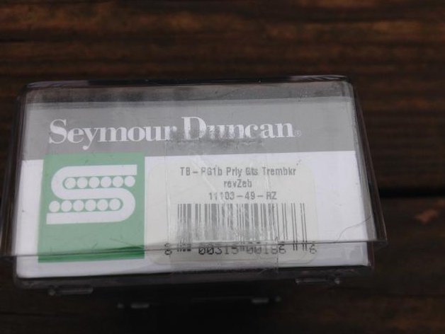 Image 2 of SEYMOUR DUNCAN Pearly Gates TREMBUCKER Pickup TB-PG1b Bridge  REVERSE ZEBRA