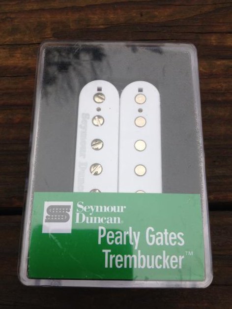 SEYMOUR DUNCAN Pearly Gates TREMBUCKER Pickup TB-PG1b Bridge Position WHITE