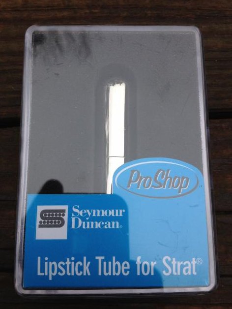 SEYMOUR DUNCAN SLS-1 Lipstick Tube Bridge Pickup for Fender Strat Chrome Bridge
