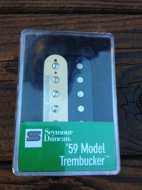 Image 0 of Seymour Duncan TB-59 Bridge Trembucker ZEBRA Humbucker Guitar Pickup 59 Model