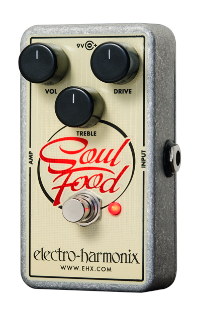 Image 1 of Electro Harmonix Soul Food Transparent Overdrive Distortion w/ Power Supply