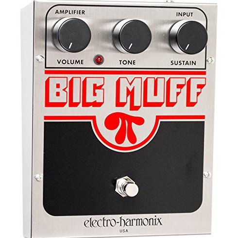 Electro Harmonix Big Muff PI (Classic) Distortion/Sustainer Pedal w/ 9V Battery