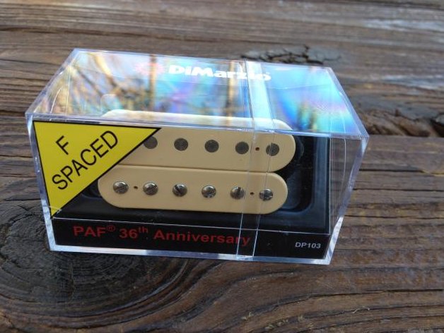 Image 0 of DiMarzio F-spaced PAF 36th Anniversary Neck Humbucker Creme DP 103 DP103
