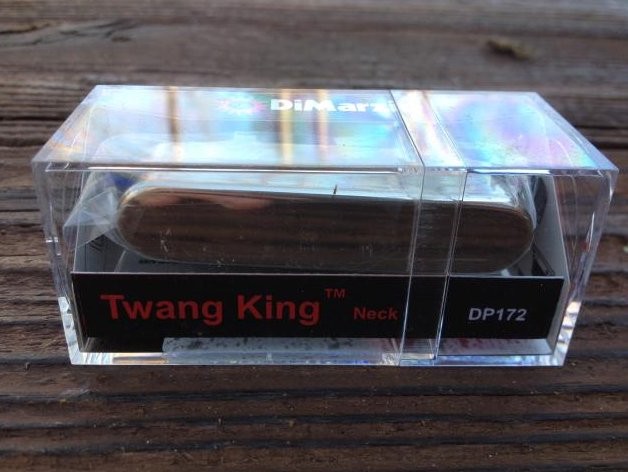 DiMarzio Twang King Tele Neck Pickup W/Chrome Cover DP 172 Telecaster DP172