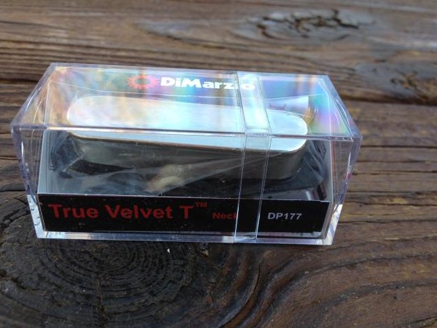 Image 0 of DiMarzio True Velvet T Telecaster Neck Rhythm Pickup DP177 Tele DP177 Chrome