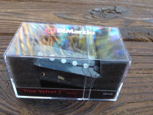 Image 0 of DiMarzio True Velvet T Telecaster Bridge Lead Pickup DP 178 Fender Tele DP178