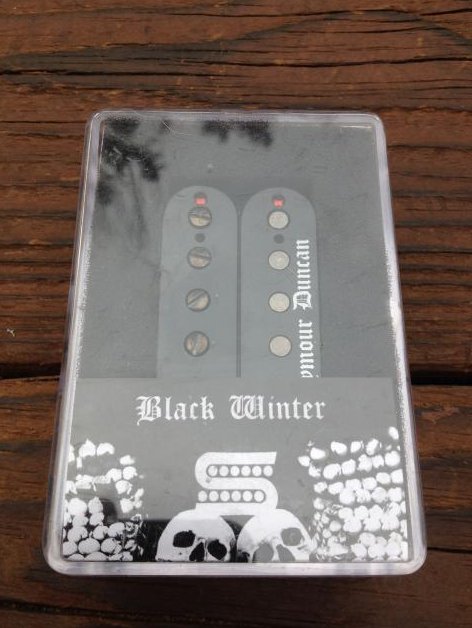 Image 0 of Seymour Duncan Black Winter 6 String Bridge Lead Humbucker Pickup