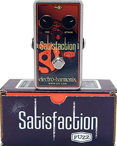 Image 0 of Electro Harmonix Satisfaction Fuzz Guitar Pedal w/ 9V Battery Nano 