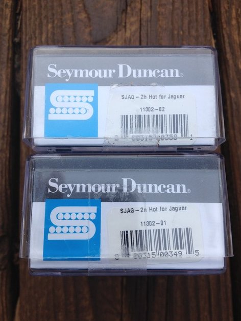 Image 2 of Seymour Duncan SJAG-2 Hot Jaguar SET Bridge & Neck for Fender Guitar