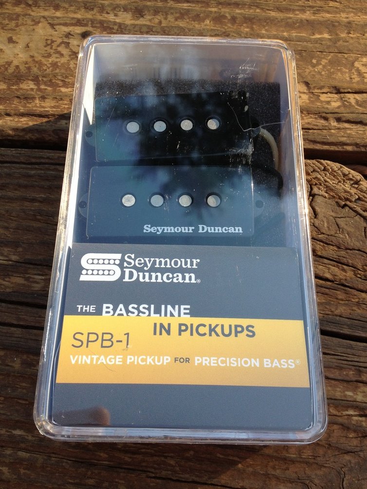 Image 0 of Seymour Duncan SPB-1 Vintage for P-Bass Precision Bass Pickup Set 11401-03