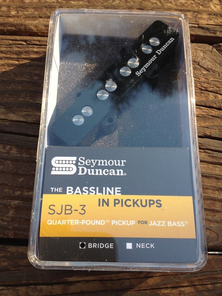 Image 0 of Seymour Duncan SJB-3b Quarter Pound for Jazz Bass Pickup BRIDGE 11402-04