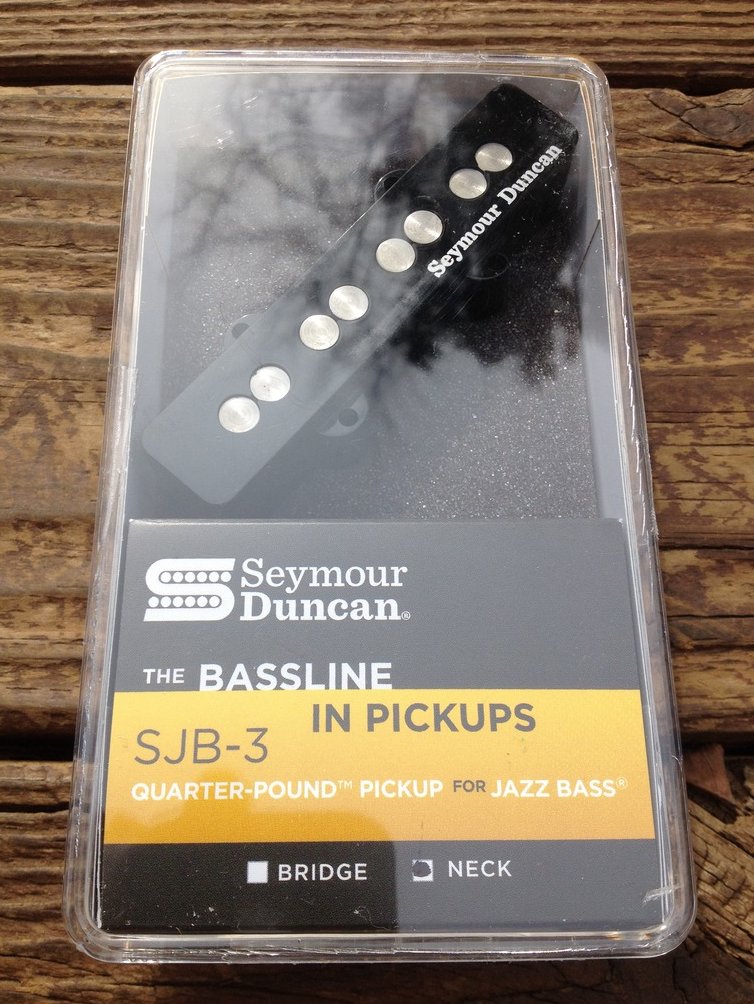 Image 0 of Seymour Duncan SJB-3n Quarter Pound Jazz Bass Pickup Neck Fender J Bass