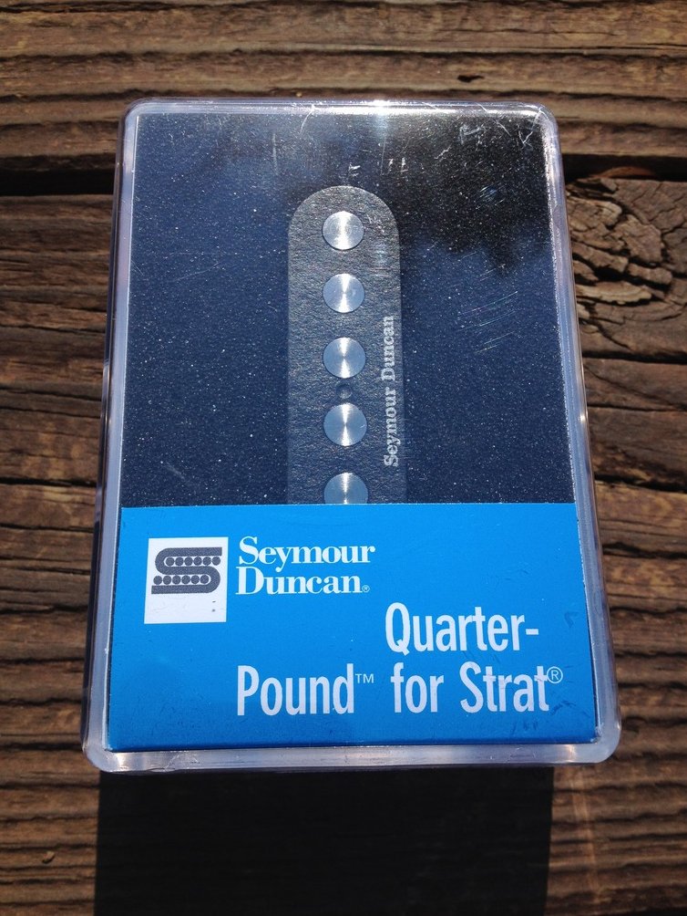 Seymour Duncan SSL-4 Quarter Pound FLAT Strat Pickup RWRP Hot Reverse Wound