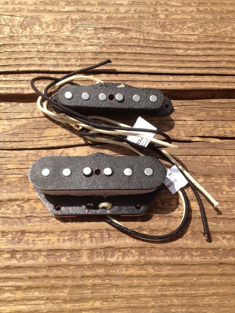 Lindy Fralin High Output Tele PICKUP SET Fender Telecaster HOT Pickups