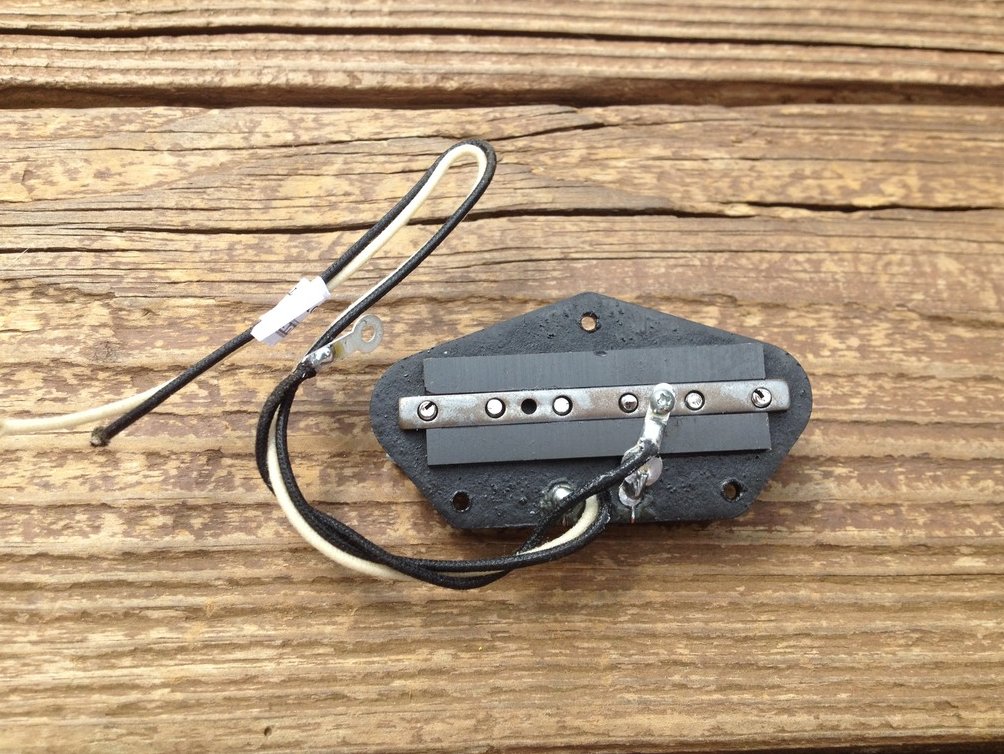 Image 3 of Lindy Fralin STEEL POLE SP43 TELE Bridge Telecaster Pickup - P90 Tone