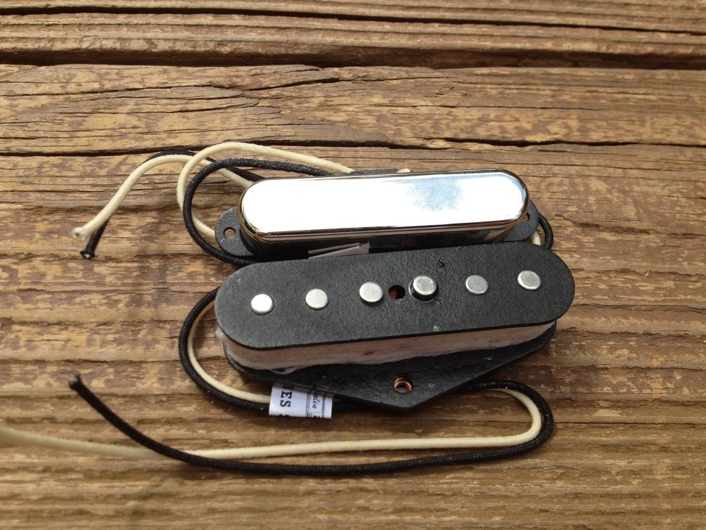 Image 2 of Lindy Fralin Blues Special Tele PICKUP SET 2% Overwound Neck w/ Cover Telecaster