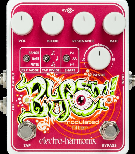 Image 0 of  Electro Harmonix EHX Blurst Modulated Filter Guitar Effects Pedal