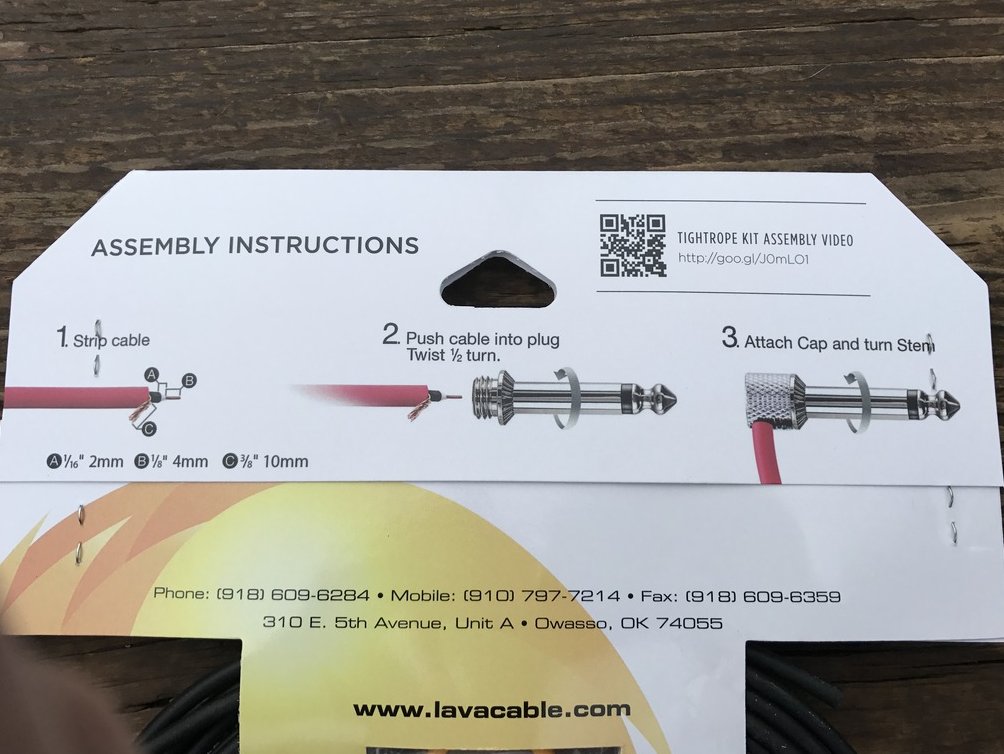 Image 1 of LAVA Cable BLACK Tightrope Solder-Free Pedal Board Kit - VERSION 2 (V2) PLUGS