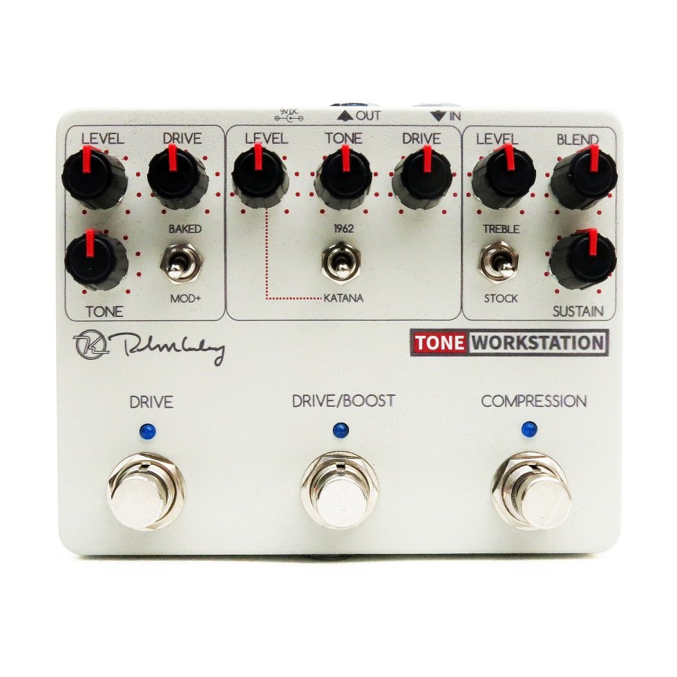 Image 0 of Keeley Tone Workstation Overdrive & Compressor Pedal Multi-Effects - NEW