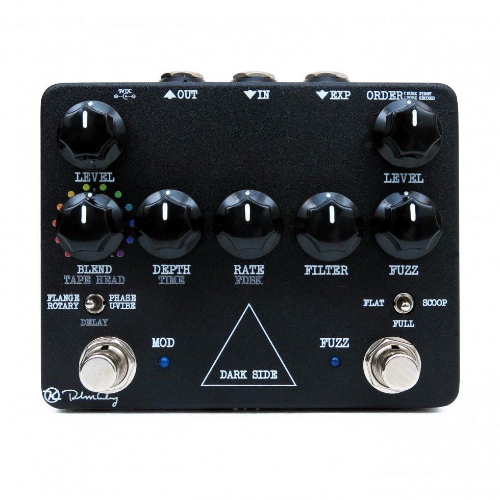 Image 0 of Keeley Dark Side V2 Workstation Fuzz Tape Delay Modulation Guitar Pedal Darkside