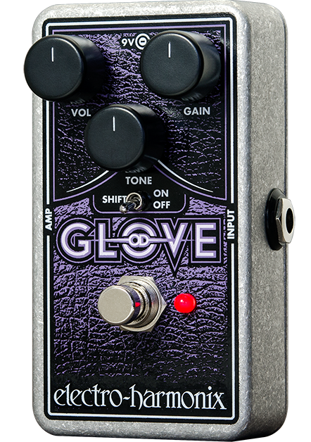 Image 0 of Electro-Harmonix EHX OD Glove Nano Overdrive Distortion Pedal NEW