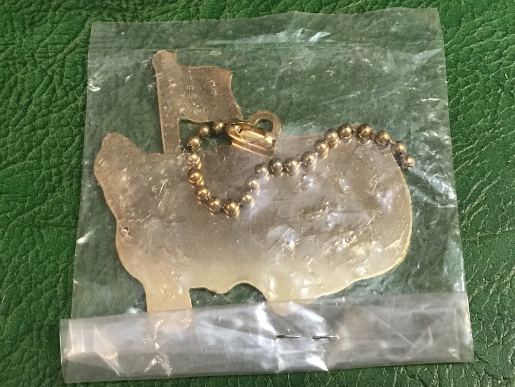 Image 1 of Augusta National Masters Bag Tag Undated Still In Plastic