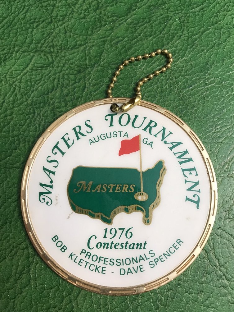 Image 0 of 1976 Masters Tournament Contestant's Bag Tag